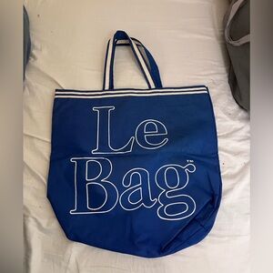 Vintage Le Bag Blue Tote